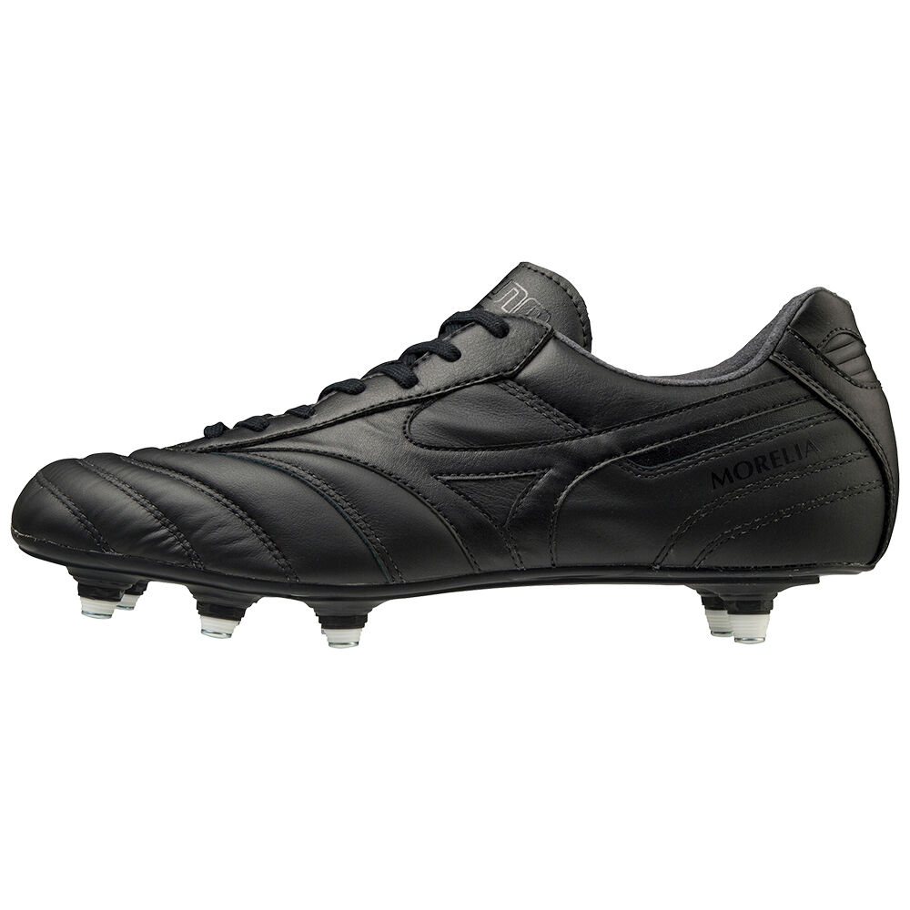 Mizuno Morelia II Elite SI Fotbollskor Herr Svarta | 620384NER