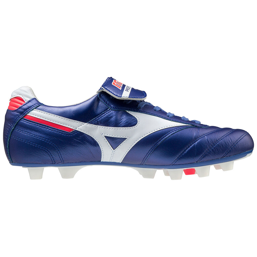 Mizuno Morelia II Japan Fotbollskor Herr Blå Vita | 390571KSL