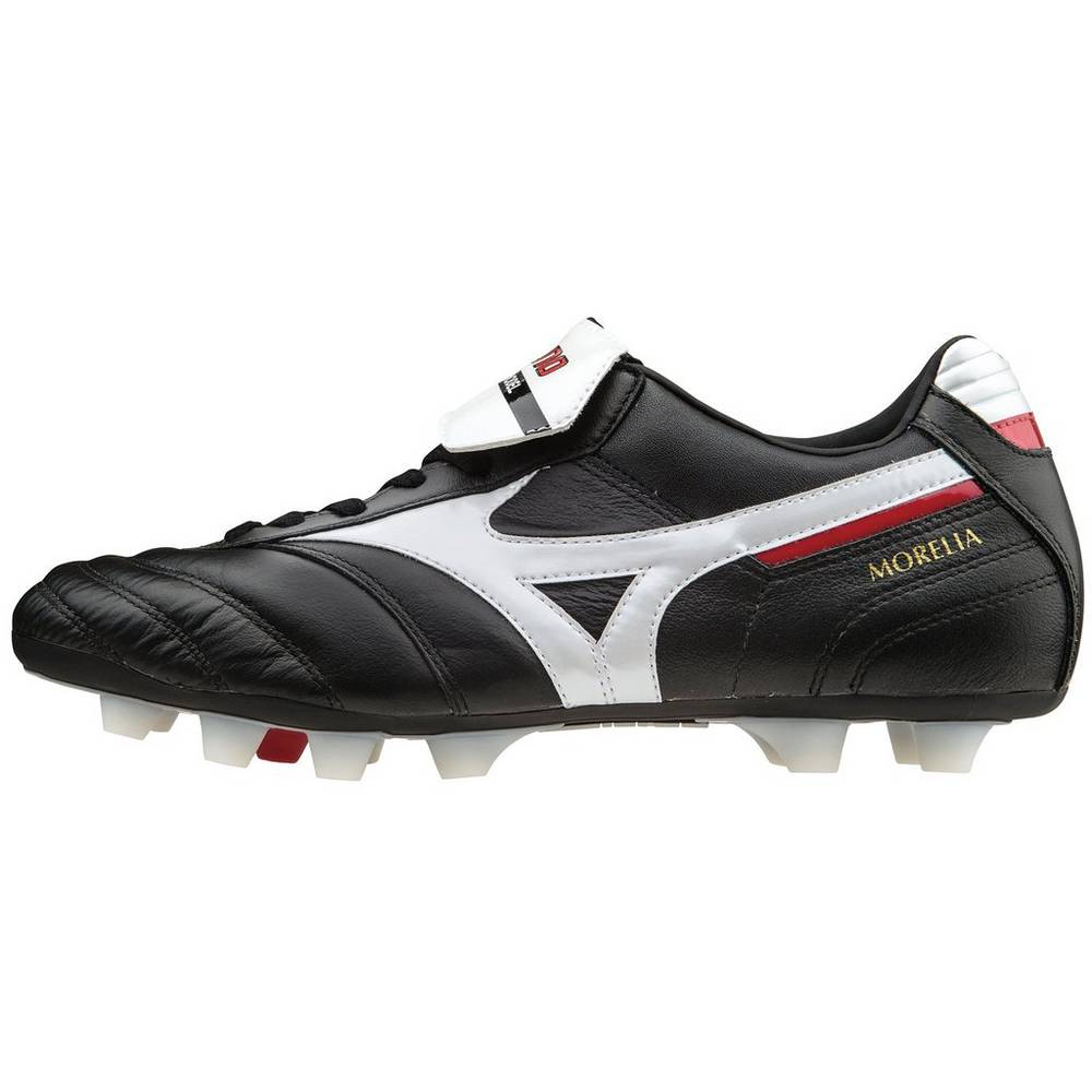 Mizuno Morelia II Made in Japan Fotbollskor Herr Svarta Vita | 264530ZAB