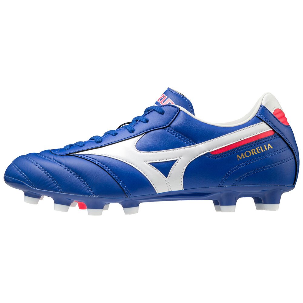 Mizuno Morelia II Pro Fotbollskor Dam Blå Vita | 017438KFR