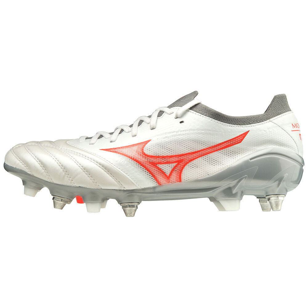 Mizuno Morelia Neo 3 beta Elite Mix Fotbollskor Herr Vita Korall | 871640NSL