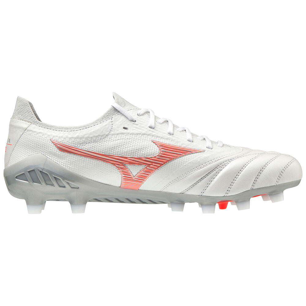 Mizuno Morelia Neo 3 beta Japan Fotbollskor Herr Vita Korall | 891436YBX