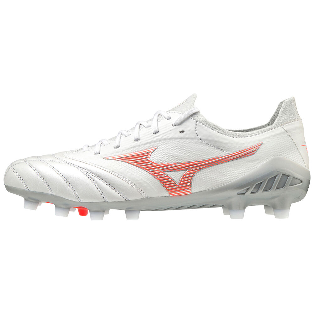 Mizuno Morelia Neo 3 beta Japan Fotbollskor Herr Vita Korall | 891436YBX