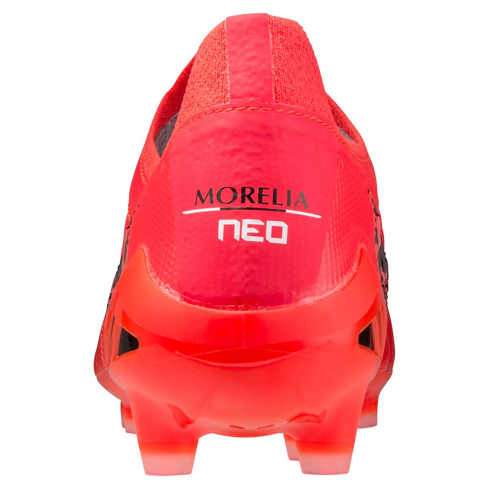 Mizuno Morelia Neo III Beta Japan Fotbollskor Dam Röda Svarta | 392718LCK