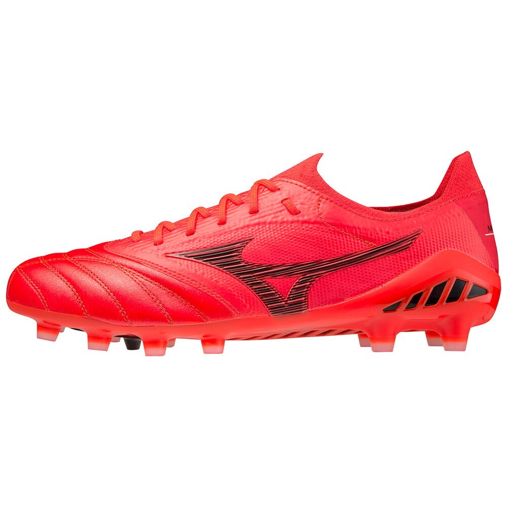 Mizuno Morelia Neo III Beta Japan Fotbollskor Dam Röda Svarta | 392718LCK