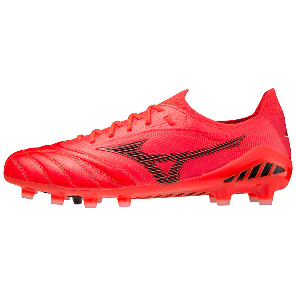 Mizuno Morelia Neo III Beta Japan Fotbollskor Herr Röda Svarta | 831602YLP