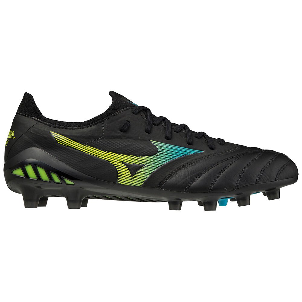 Mizuno Morelia Neo Iii Beta Elite Fotbollskor Dam Svarta Blå Turkos | 473809DHK