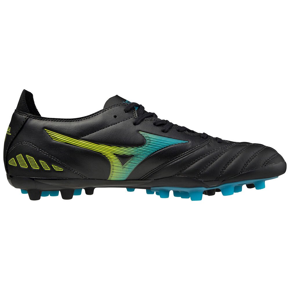 Mizuno Morelia Neo Iii Pro Ag Fotbollskor Dam Svarta Blå Turkos | 086375ZLH