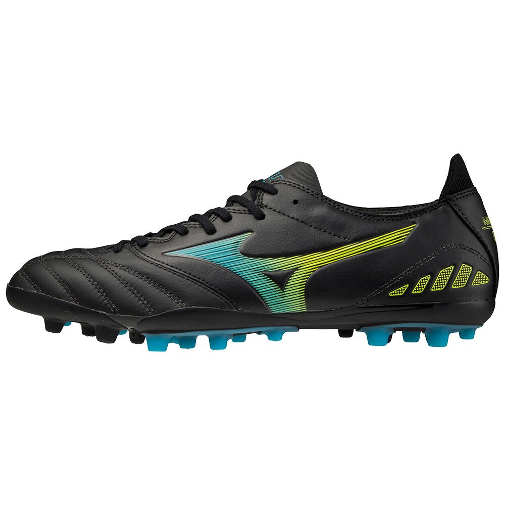 Mizuno Morelia Neo Iii Pro Ag Fotbollskor Dam Svarta Blå Turkos | 086375ZLH