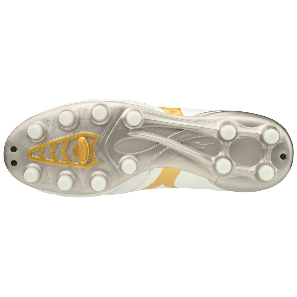 Mizuno Morelia Neo KL II Fotbollskor Herr Vita Guld | 375842HUL