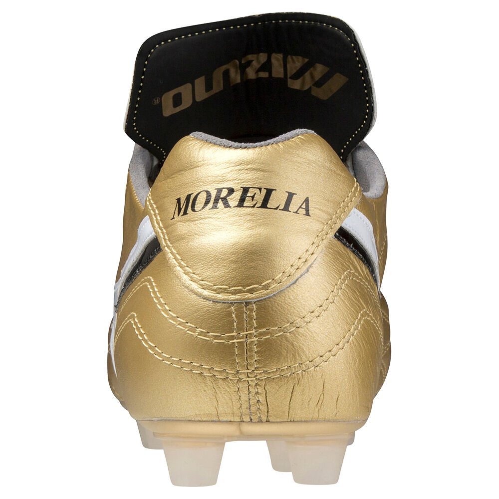 Mizuno Morelia Ul Japan Fotbollskor Dam Guld Vita | 570126BFL