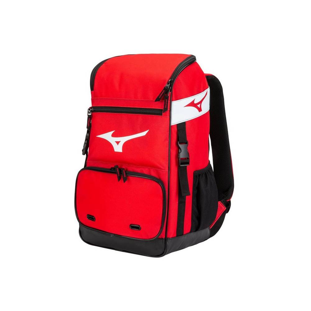 Mizuno Organizer 21 Baseball Ryggsäck Dam Röda | 781293NHB