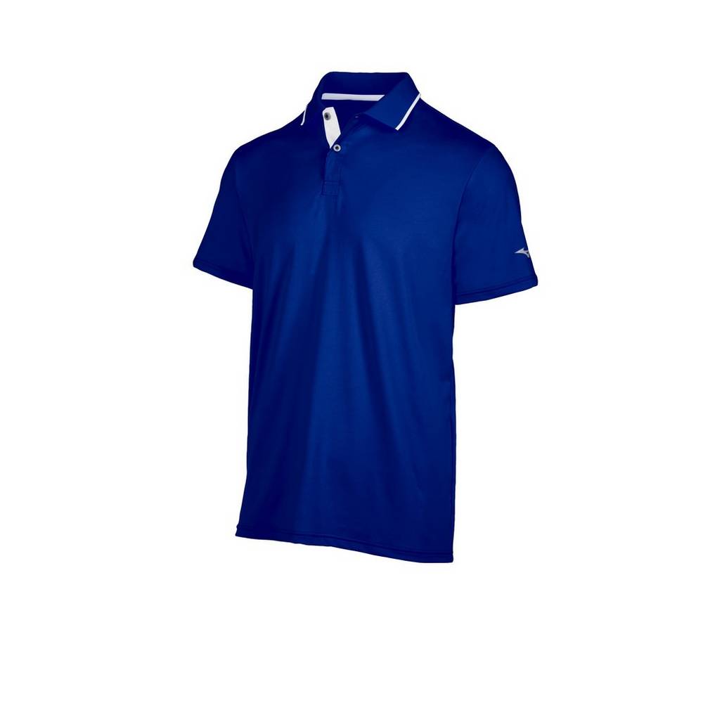 Mizuno Performance Polo Herr Kungsblått | 607519YZR