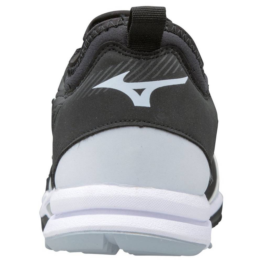 Mizuno Player's Trainer 2 Baseball Turf Baseball Skor Herr Svarta Vita | 245097BVJ