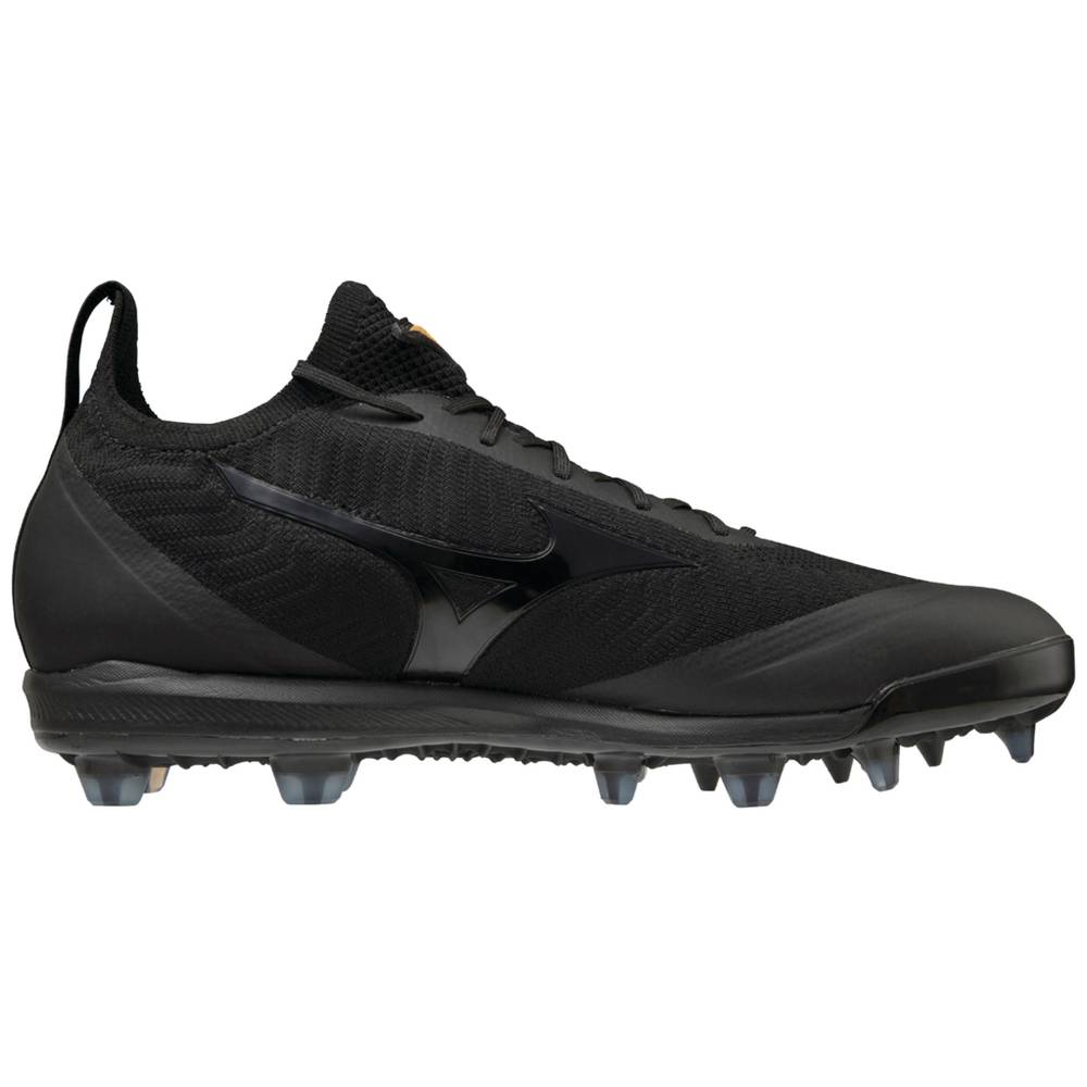 Mizuno Pro Dominant TPU Knit Molded Baseball Skor Herr Svarta | 967518AID