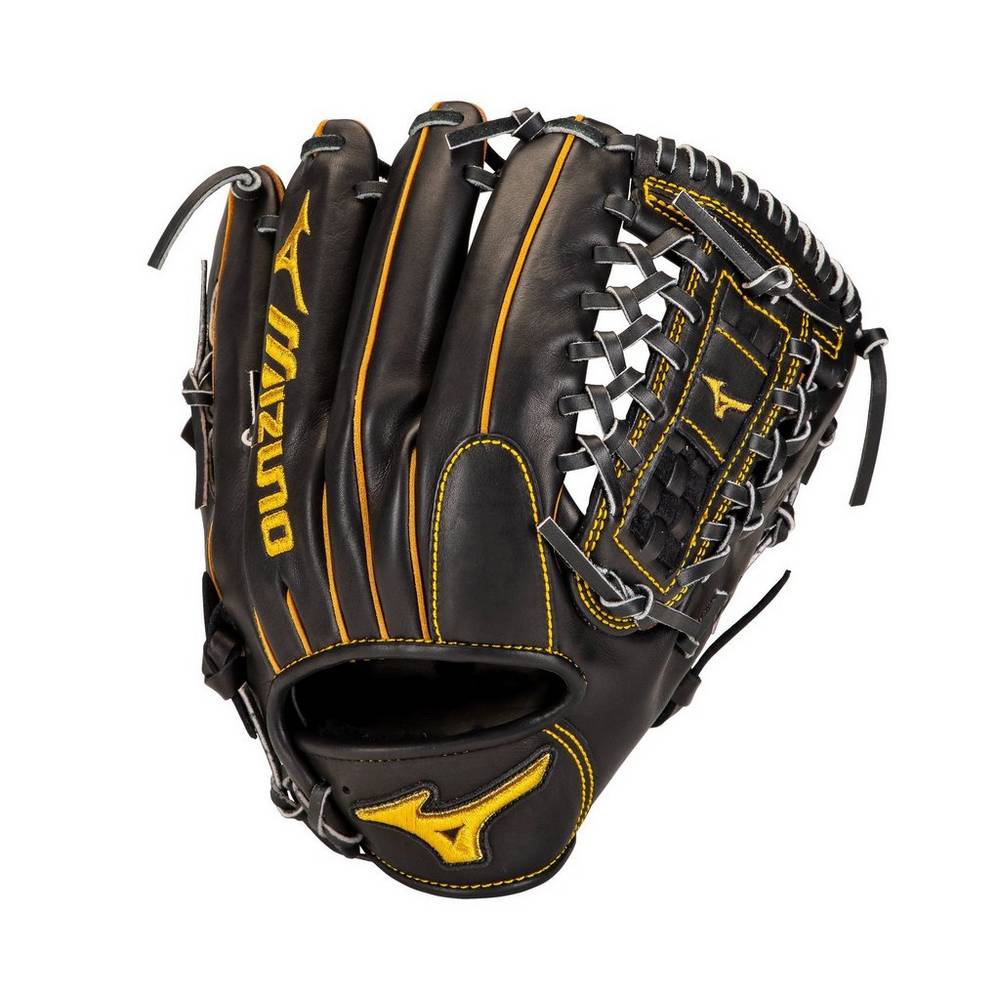 Mizuno Pro Pitcher\'s Baseball Handskar Herr Mörksvarta | 413502BVO