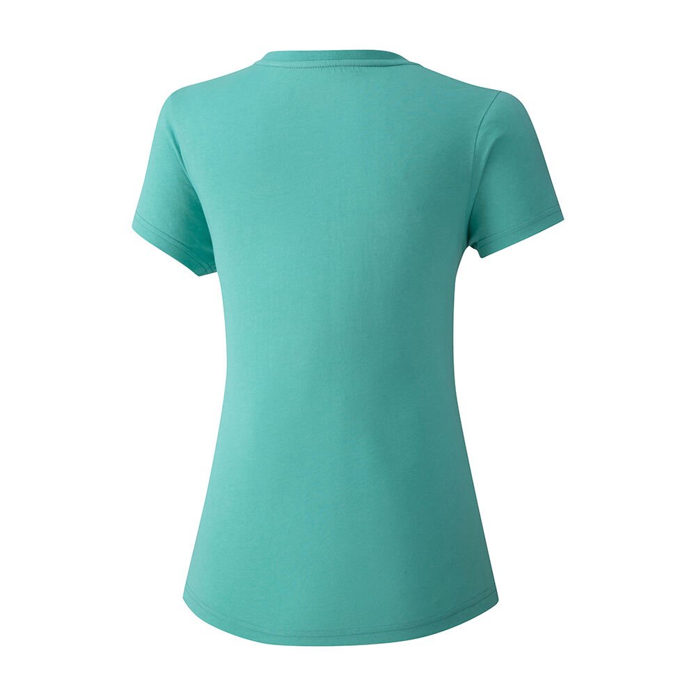 Mizuno RB Löpar T shirts Dam Turkos | 671038VMI