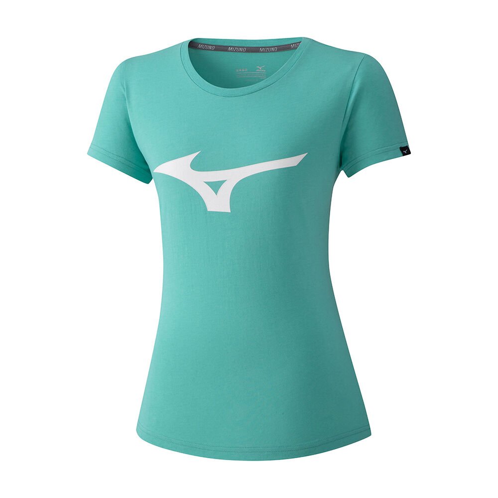 Mizuno RB Löpar T shirts Dam Turkos | 671038VMI