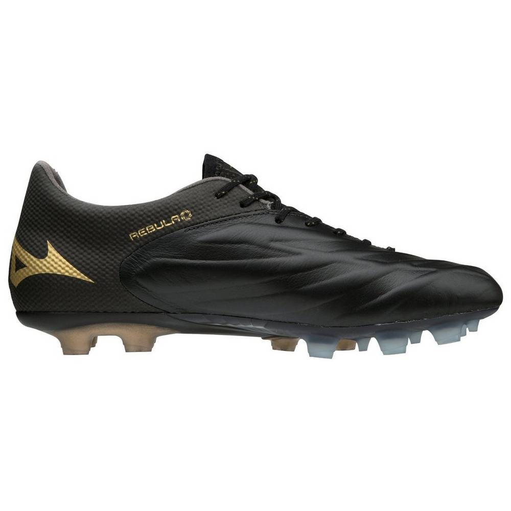 Mizuno Rebula 2 V1 Made in Japan Fotbollskor Dam Svarta Guld | 752806OXR