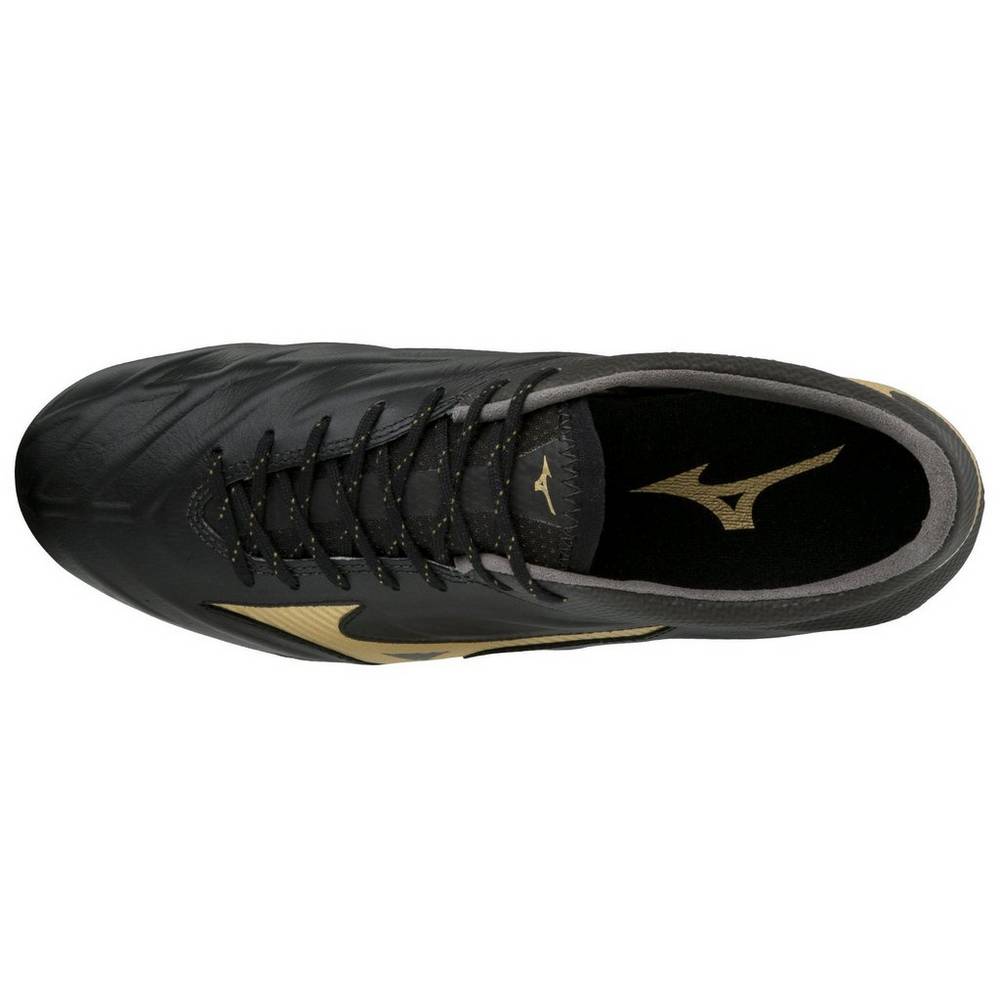 Mizuno Rebula 2 V1 Made in Japan Fotbollskor Dam Svarta Guld | 752806OXR