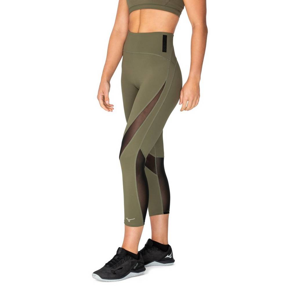 Mizuno Ronda Rousey Primal 3/4 Tights Dam Lila | 230751SMU