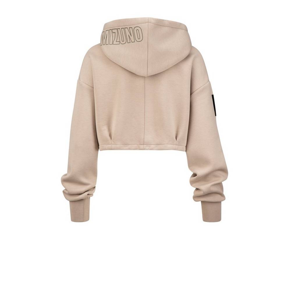 Mizuno Ronda Rousey Reputation Hoodie Dam Khaki | 520834SYC