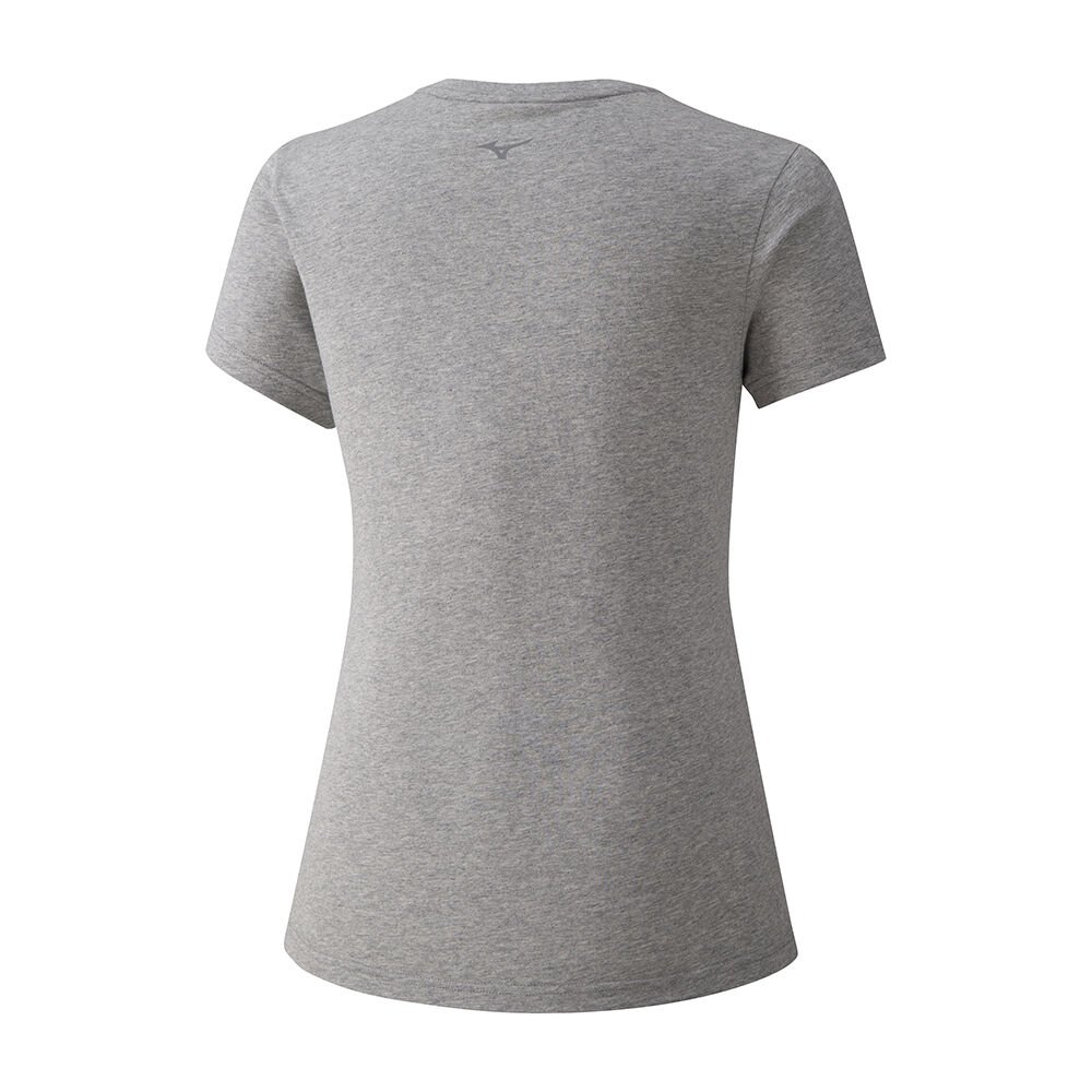 Mizuno Runbird T shirts Dam Grå | 560397ELS