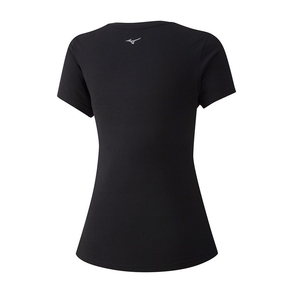 Mizuno Runbird T shirts Dam Svarta | 567490RZY