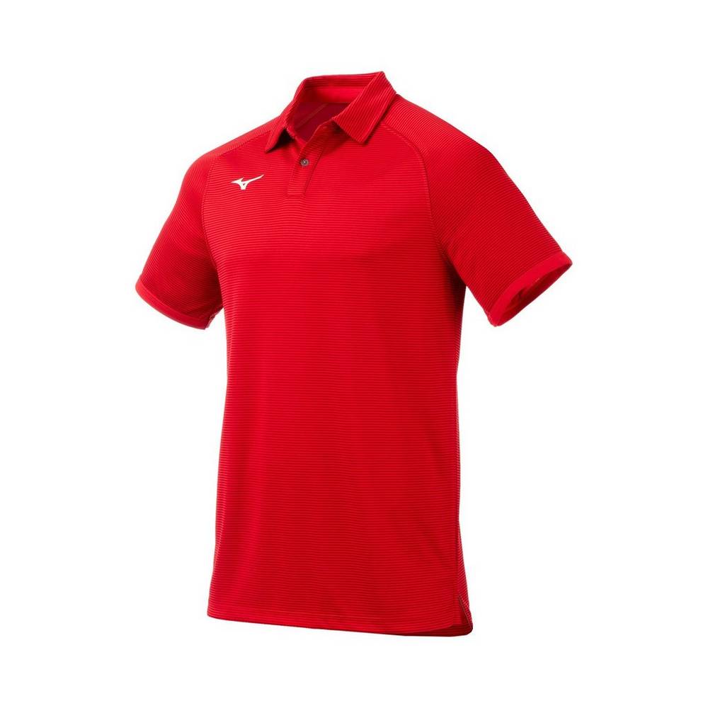 Mizuno Scout Polo Herr Röda | 708356UGM