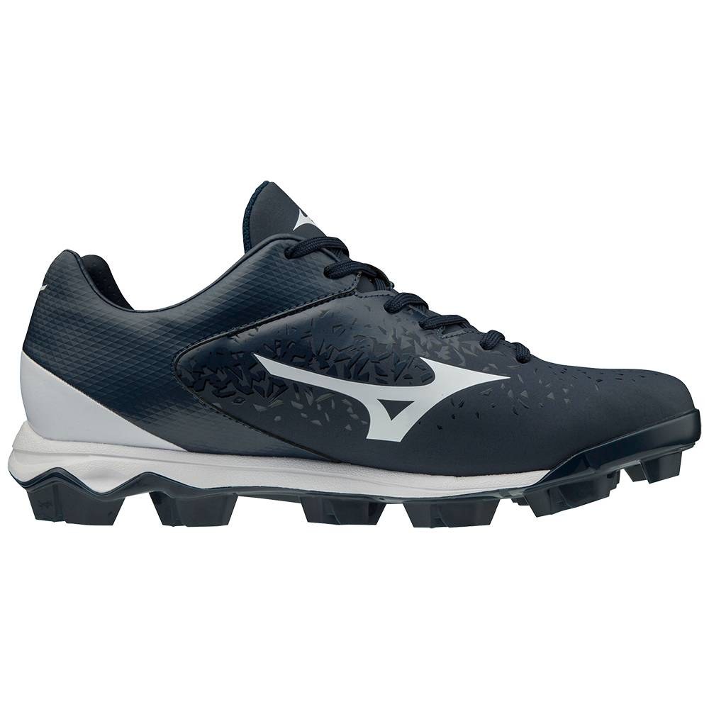 Mizuno Select Nine TPU Low Molded Baseball Skor Herr Marinblå Vita | 061748DKE