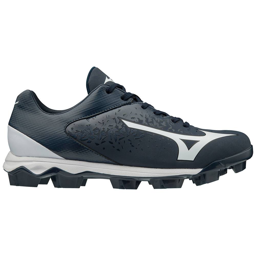 Mizuno Select Nine TPU Low Molded Baseball Skor Herr Marinblå Vita | 061748DKE