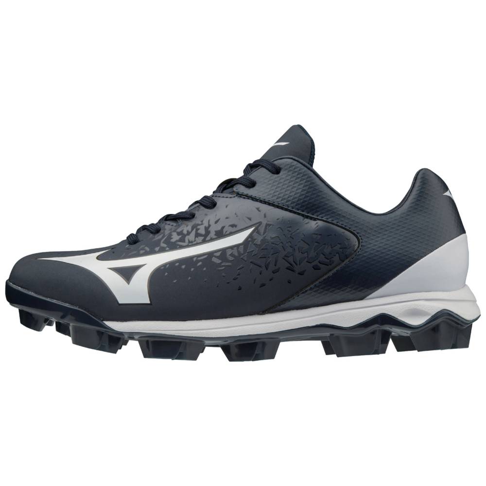 Mizuno Select Nine TPU Low Molded Baseball Skor Herr Marinblå Vita | 061748DKE