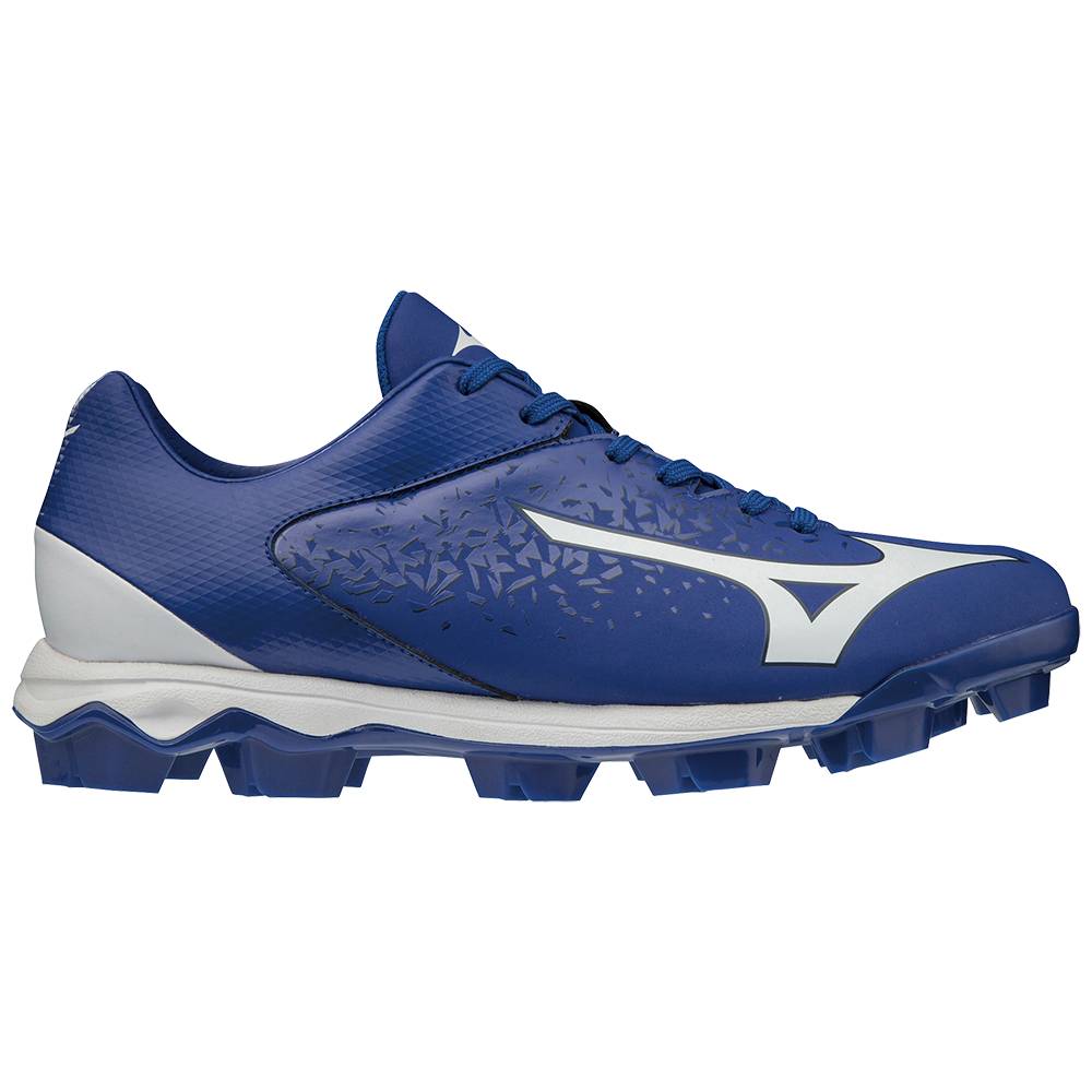 Mizuno Select Nine TPU Low Molded Baseball Skor Herr Kungsblått Vita | 460925GPU