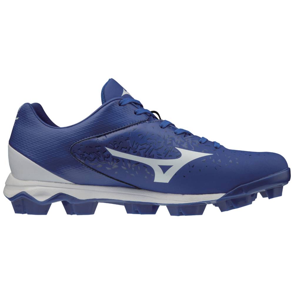 Mizuno Select Nine TPU Low Molded Baseball Skor Herr Kungsblått Vita | 460925GPU