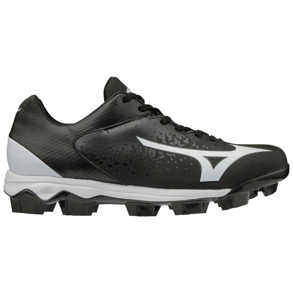 Mizuno Select Nine TPU Low Molded Baseball Skor Herr Svarta Vita | 946028IWX