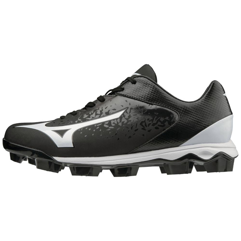 Mizuno Select Nine TPU Low Molded Baseball Skor Herr Svarta Vita | 946028IWX