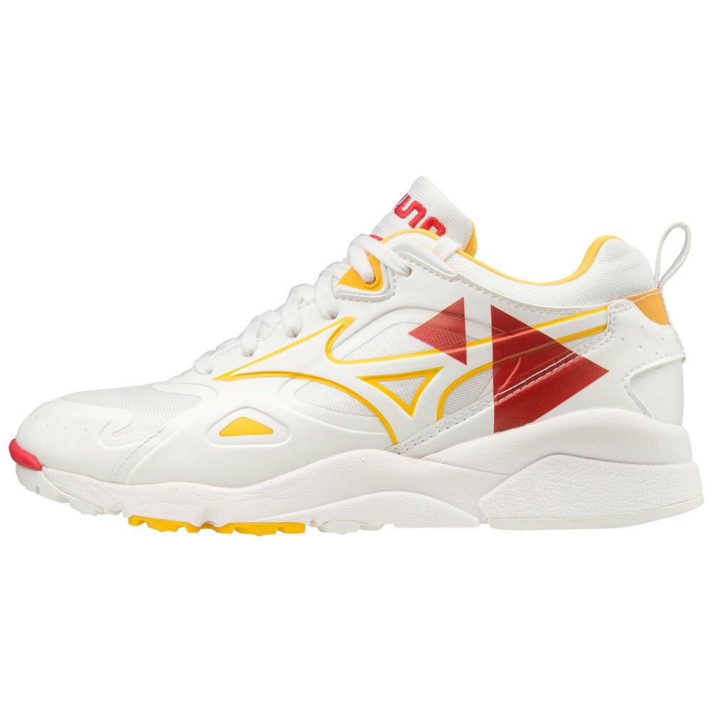 Mizuno Sky Medal Shape of Time Sneakers Dam Vita Röda | 540812KWD