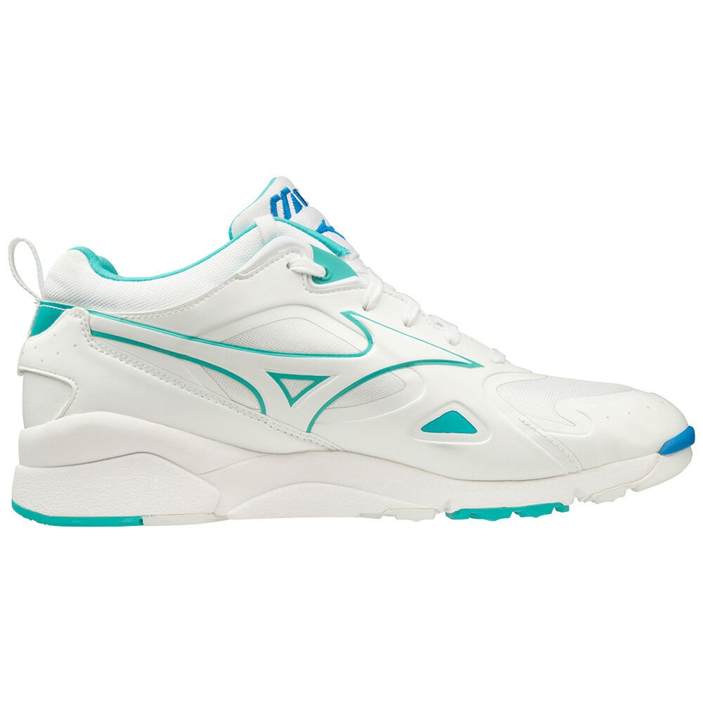 Mizuno Sky Medal Shape of Time Sneakers Dam Vita Blå | 721460IPF