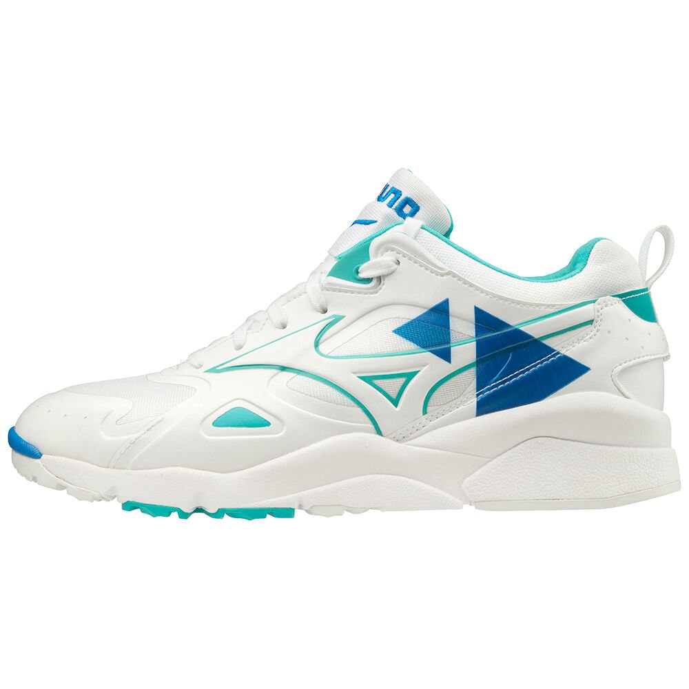 Mizuno Sky Medal Shape of Time Sneakers Dam Vita Blå | 721460IPF