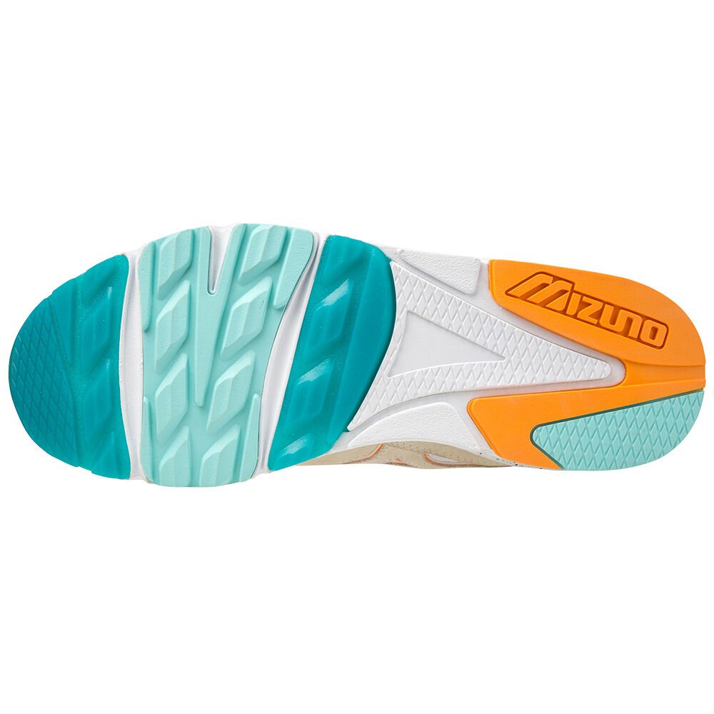 Mizuno Sky Medal x Ceizer Sneakers Dam Vita Blå | 719486DNH