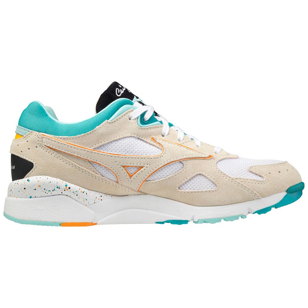 Mizuno Sky Medal x Ceizer Sneakers Dam Vita Blå | 719486DNH