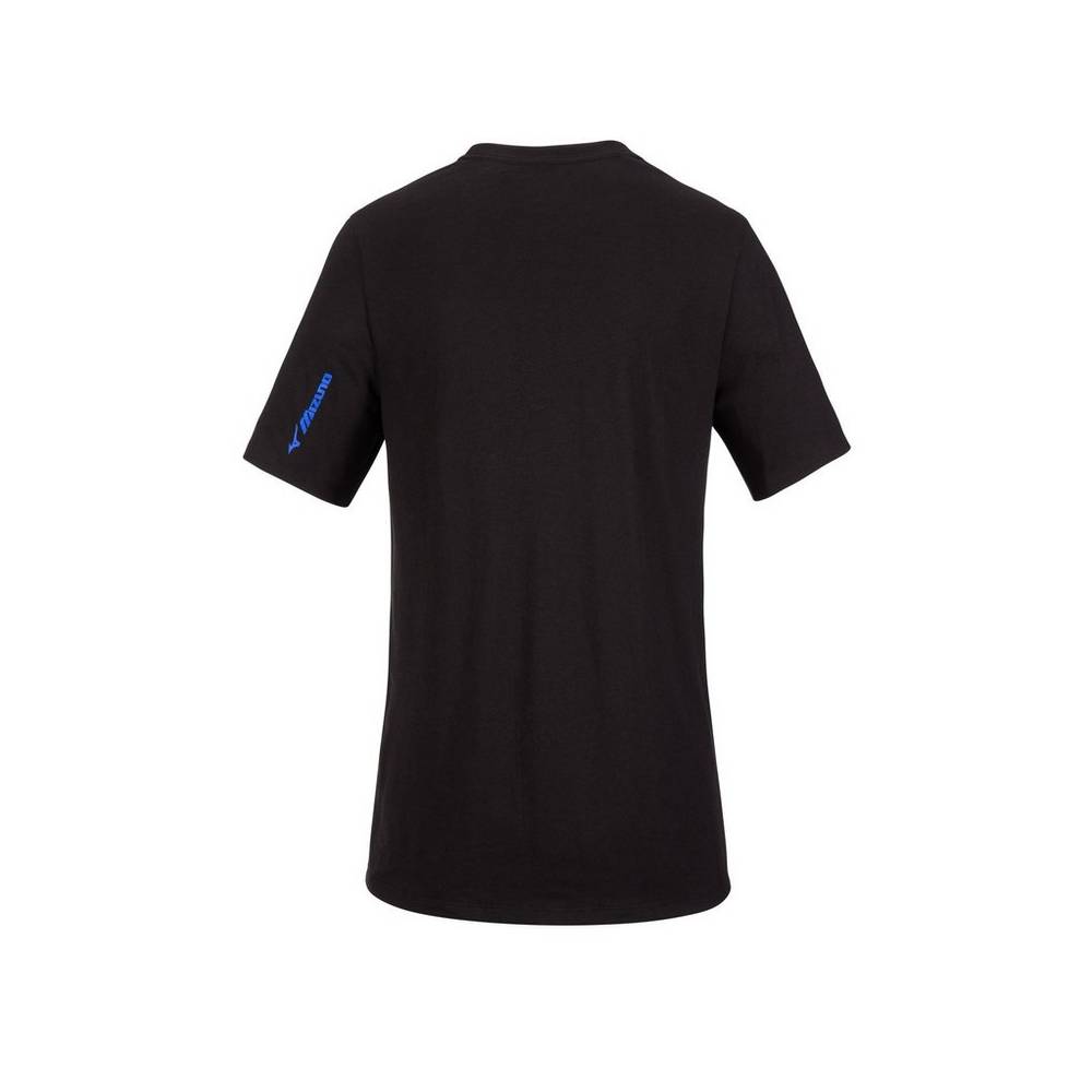 Mizuno Softball Tryck T shirts Dam Svarta | 720163JWQ