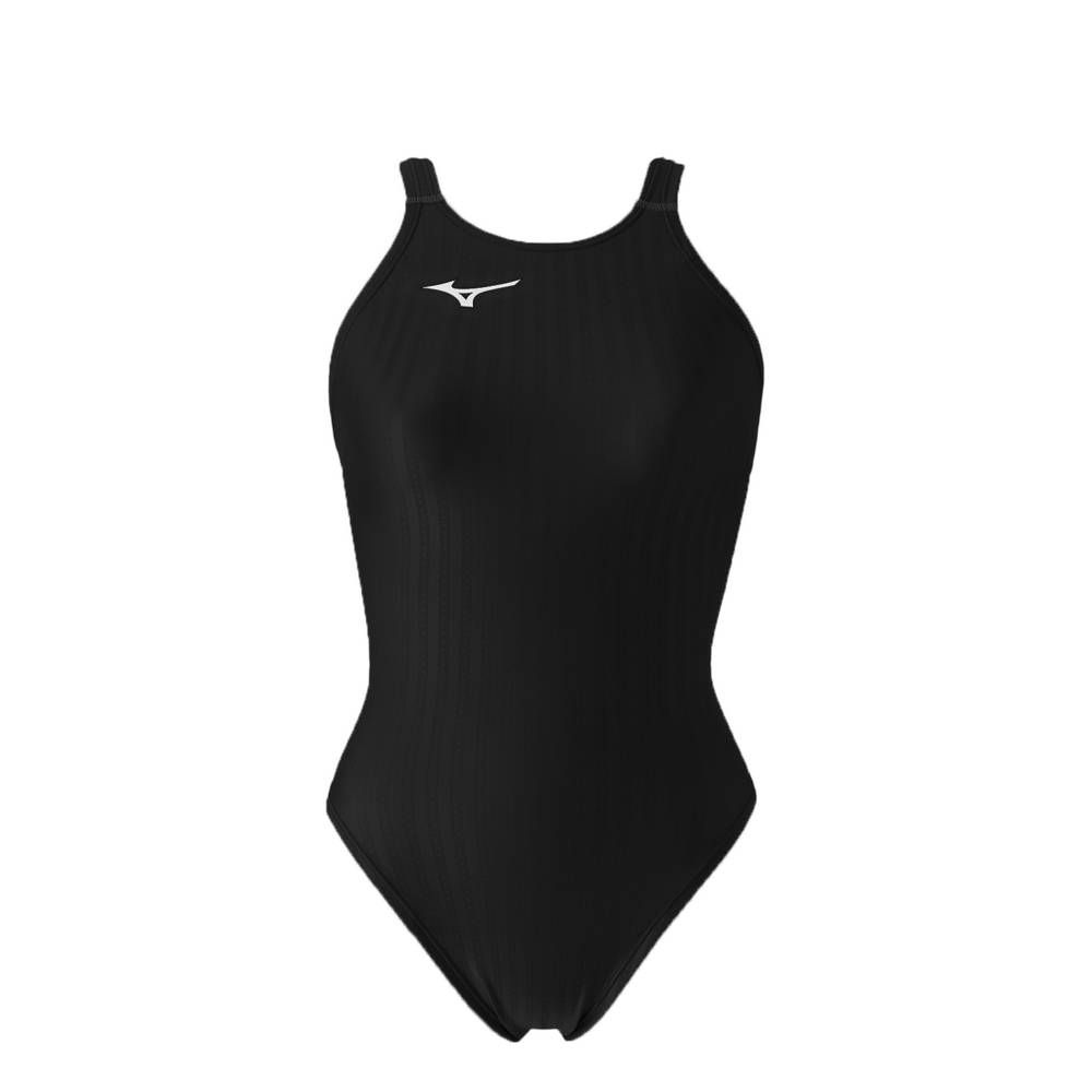 Mizuno Stream Ace Thick Rem Swimsuit Dam Svarta | 978623RML