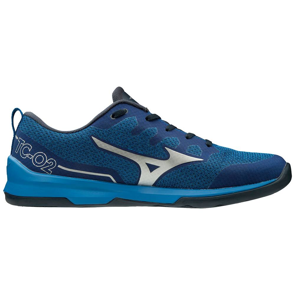 Mizuno TC-02 Träningsskor Herr Blå | 471098TMA