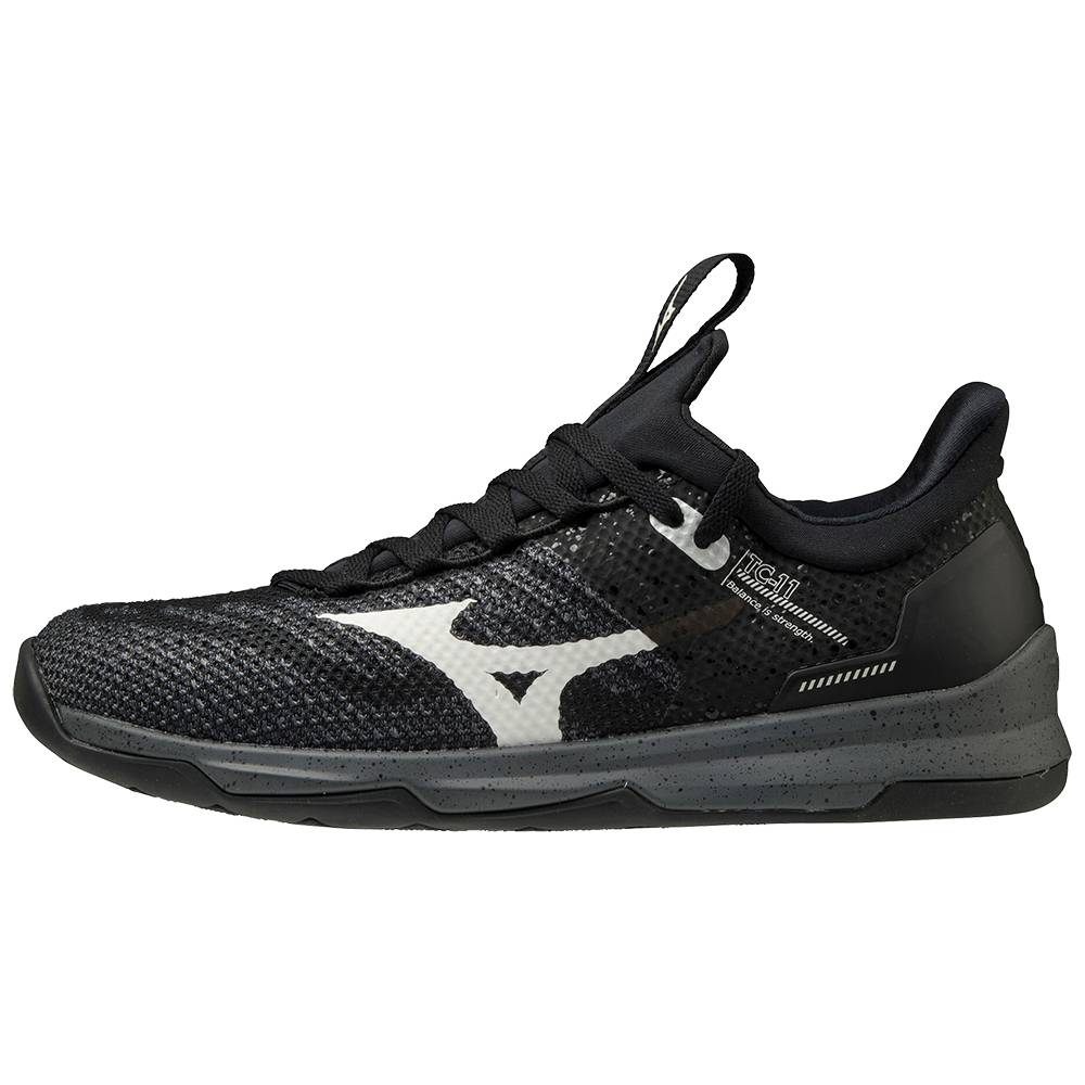 Mizuno TC-11 Träningsskor Dam Svarta Vita | 431092QNC