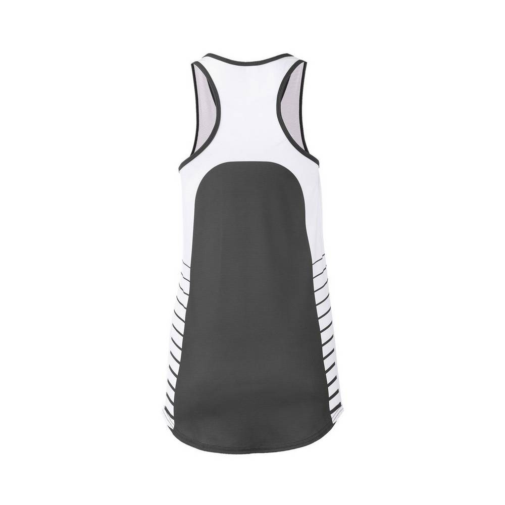 Mizuno Team Tank Tops Dam Grå Vita | 516437ZQB