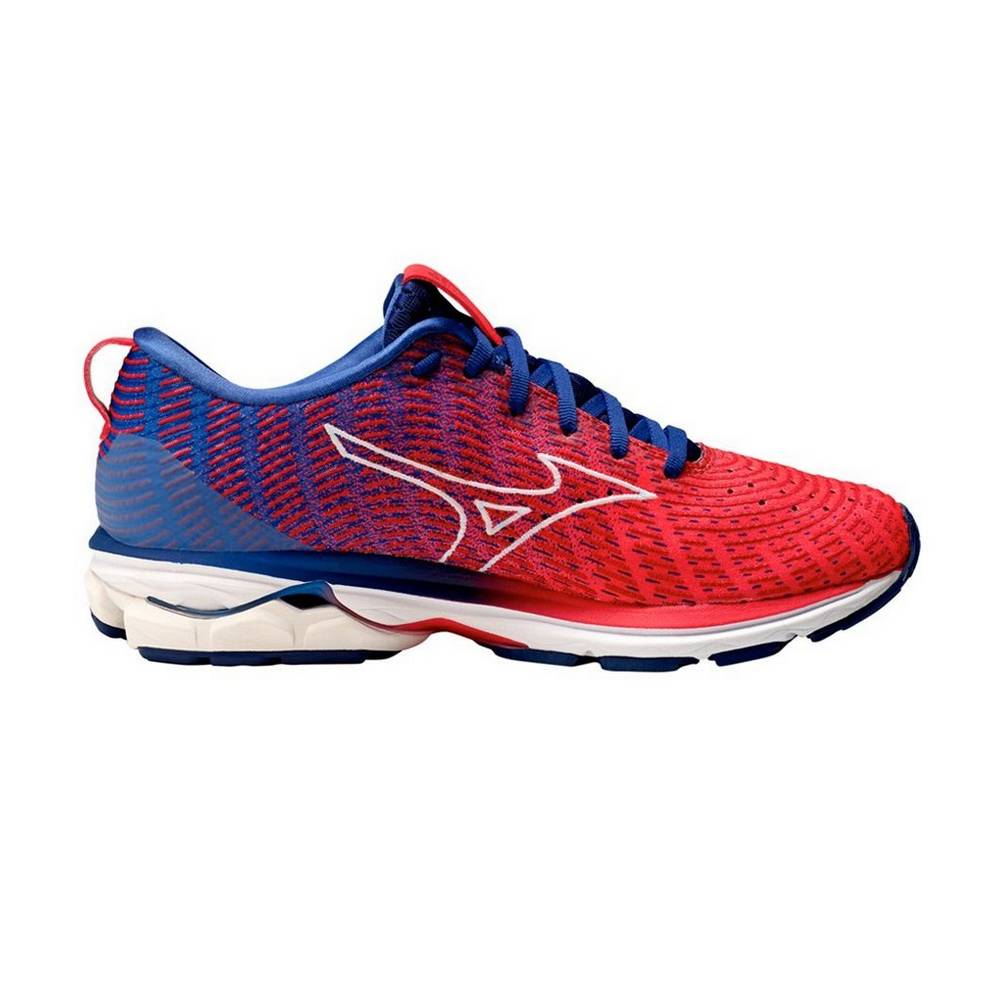 Mizuno Tee Löparskor Dam Röda Vita | 386419QCH