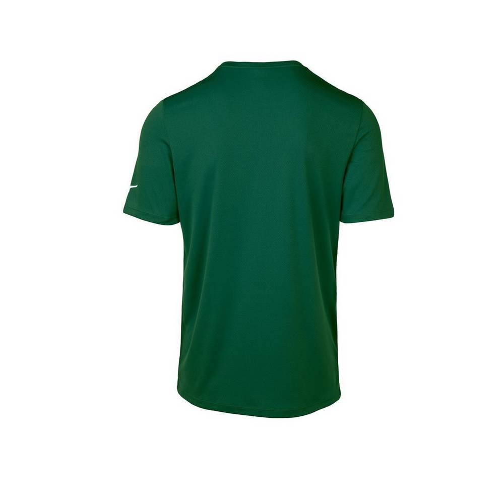 Mizuno Tee T shirts Herr Gröna | 460518LWY