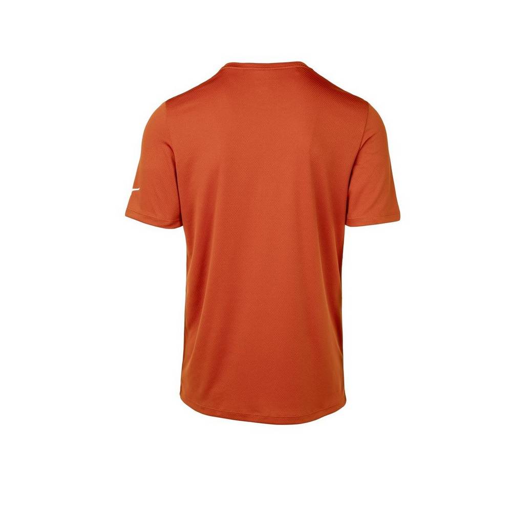 Mizuno Tee T shirts Herr Orange | 641708MDO