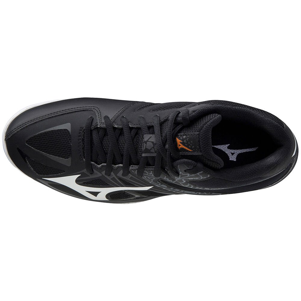 Mizuno Thunder Blade 2 Mid Volleybollskor Dam Svarta Vita | 290468BAC